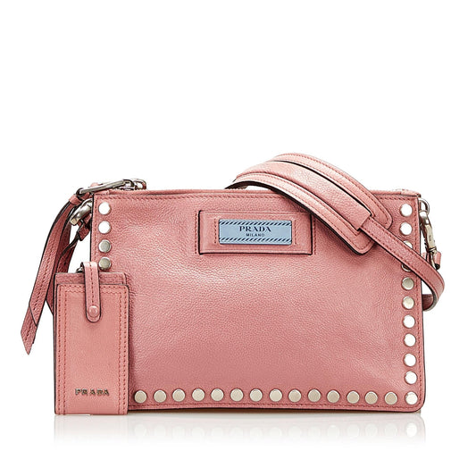 Prada Etiquette Vitello Lux Crossbody - Rovelle Bags