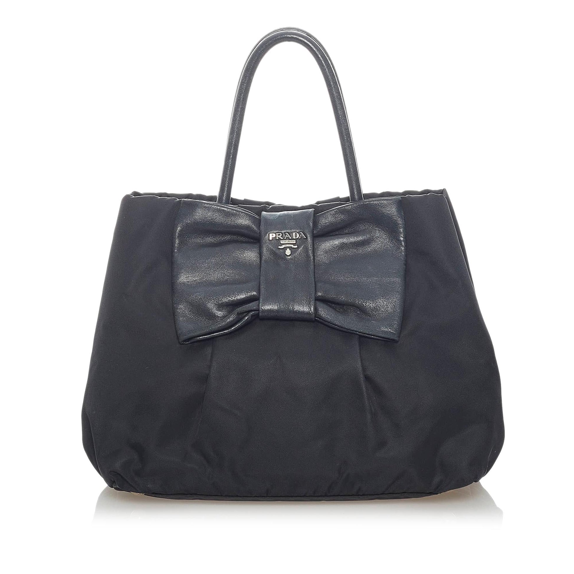 Prada Fiocco Bow Handbag - Rovelle Bags