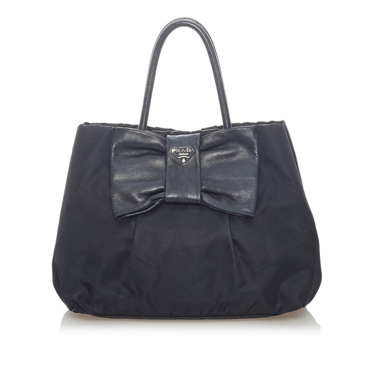 Prada Fiocco Bow Handbag - Rovelle Bags