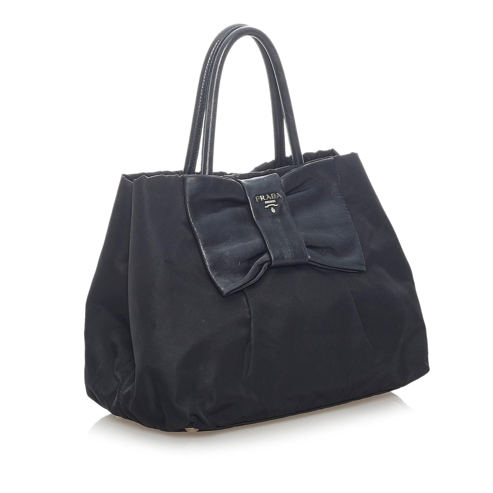 Prada Fiocco Bow Handbag - Rovelle Bags