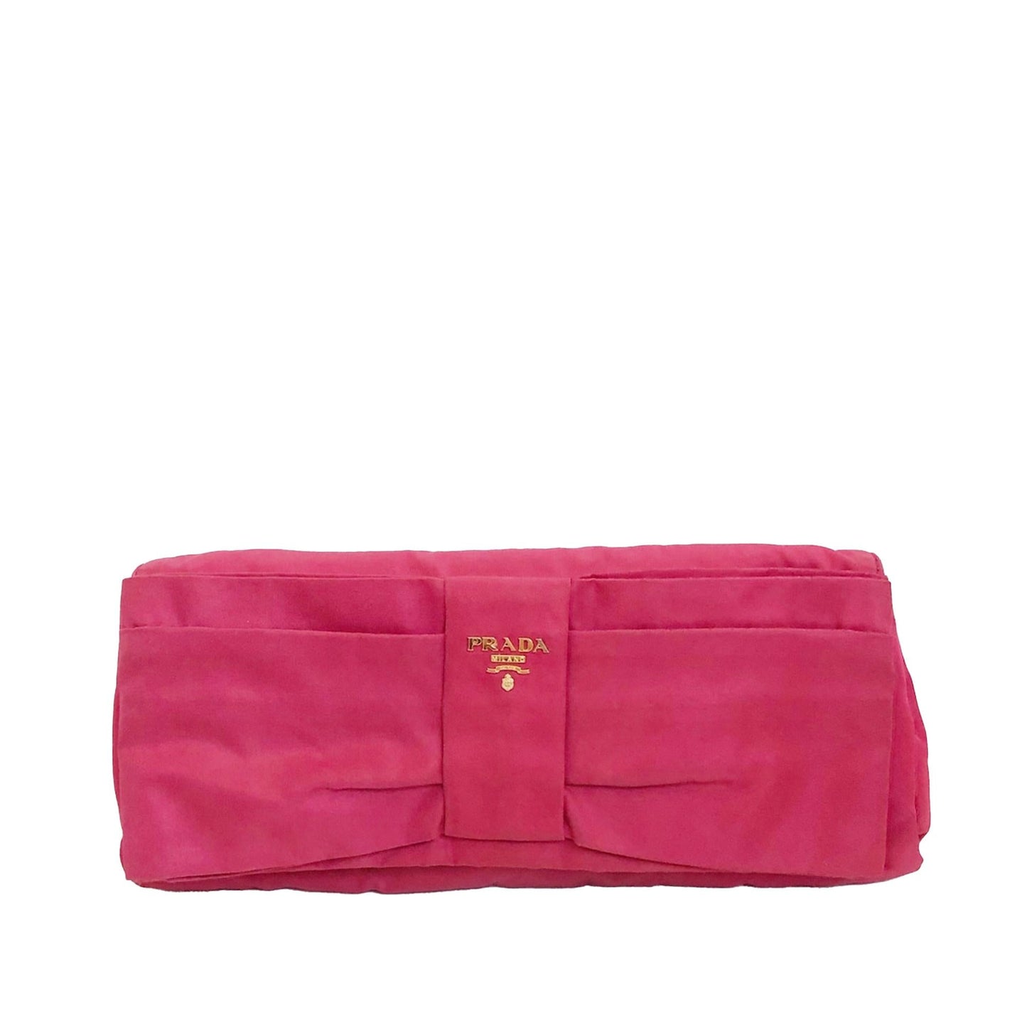 Prada Fiocco Bow Tessuto Clutch Bag - Rovelle Bags
