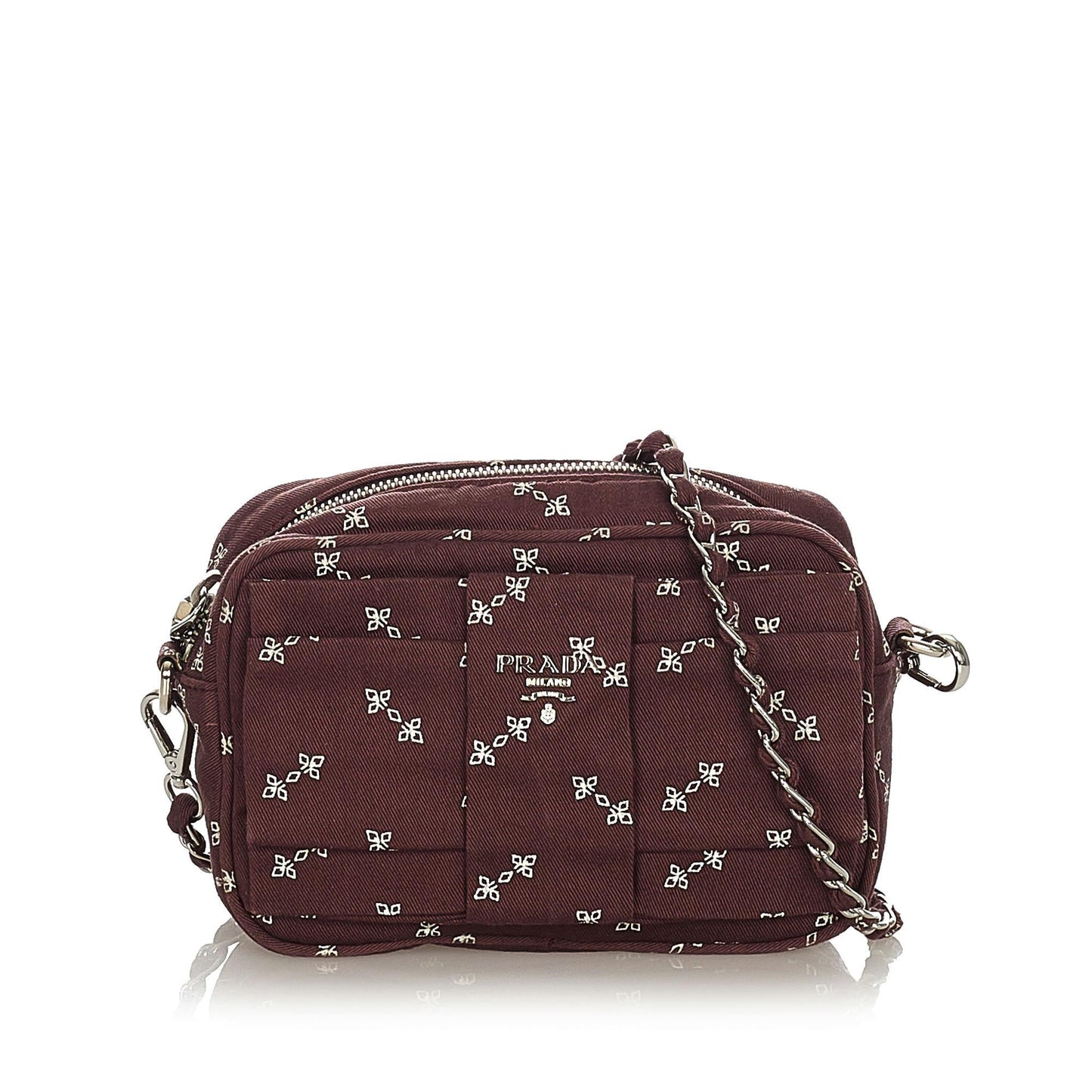 Prada Fiocco Bow Tessuto Crossbody Bag Style 2 - Rovelle Bags