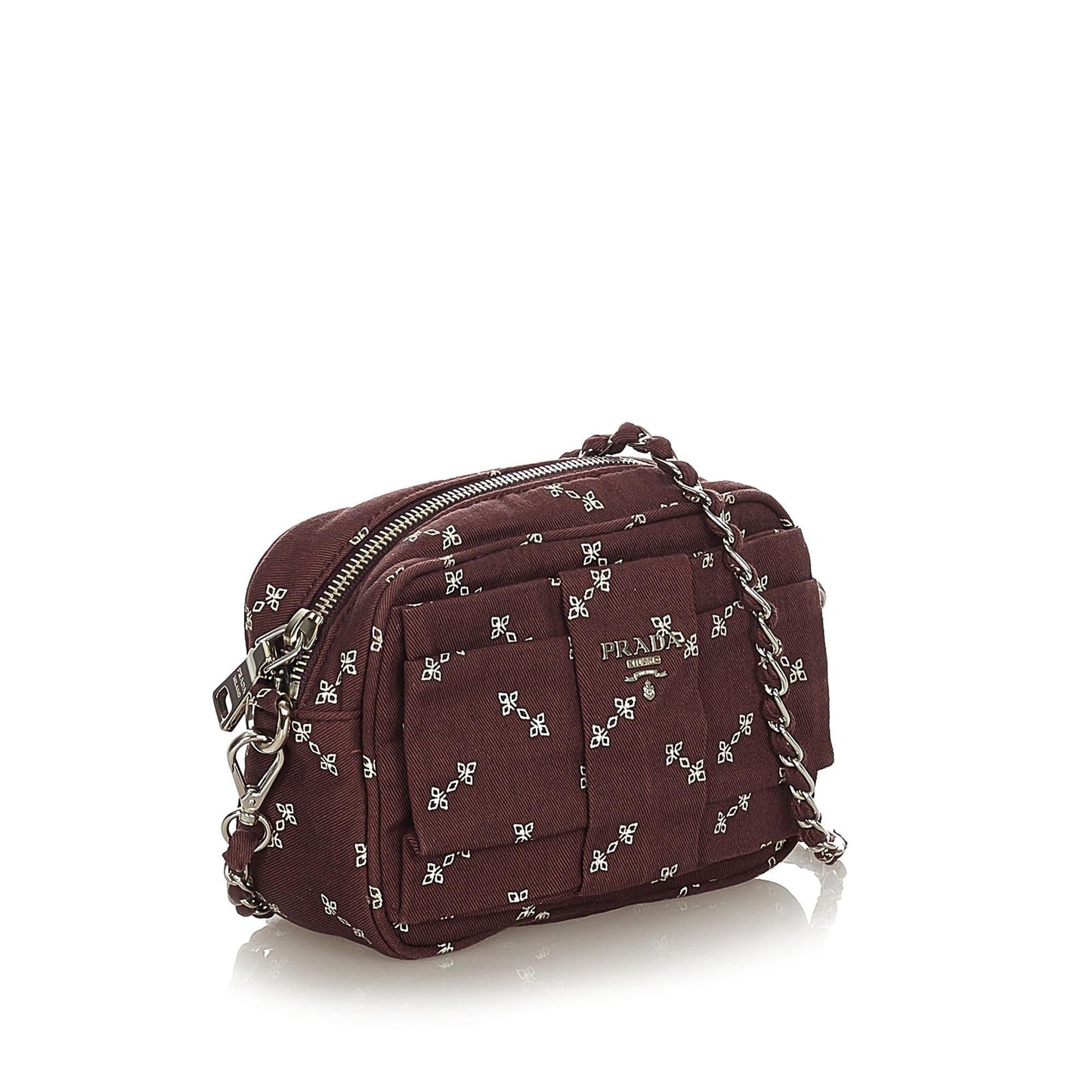 Prada Fiocco Bow Tessuto Crossbody Bag Style 2 - Rovelle Bags