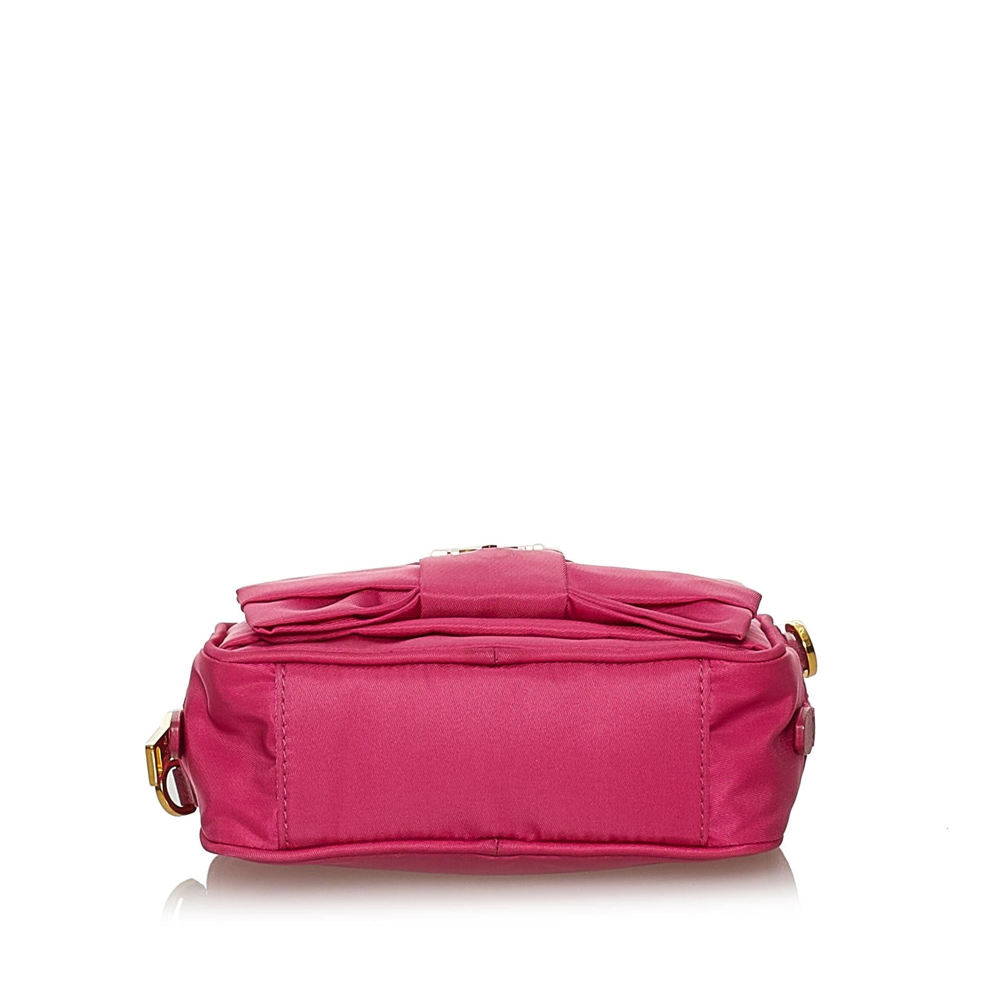 Prada Fiocco Bow Tessuto Crossbody Bag Style 3 - Rovelle Bags