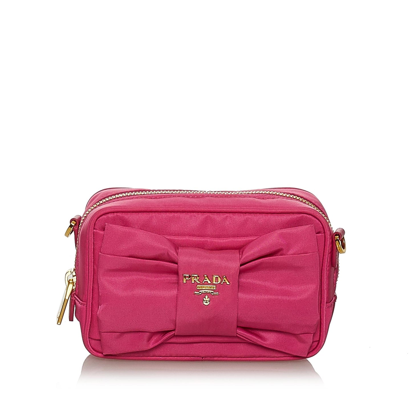 Prada Fiocco Bow Tessuto Crossbody Bag Style 3 - Rovelle Bags