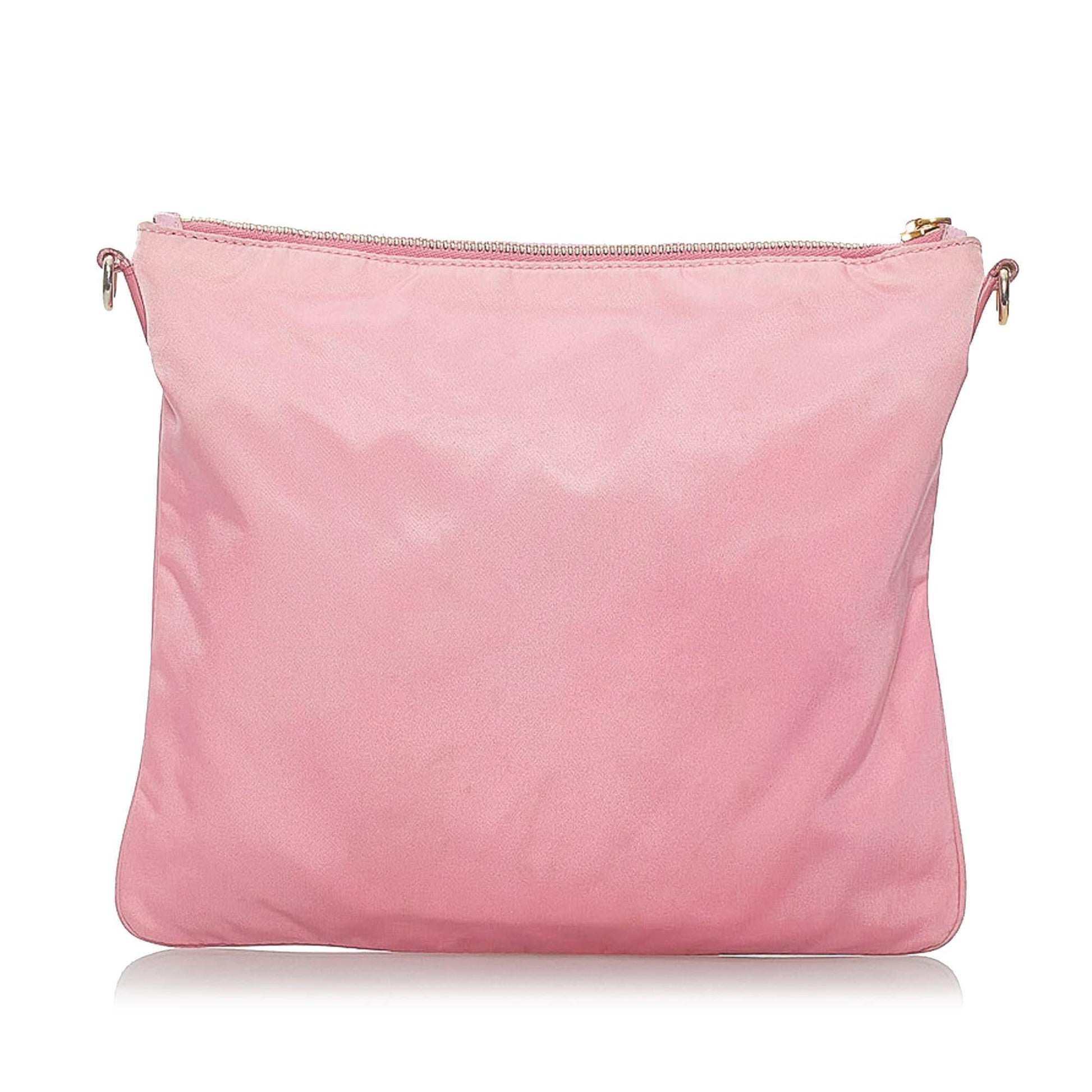 Prada Fiocco Bow Tessuto Crossbody Bag - Rovelle Bags