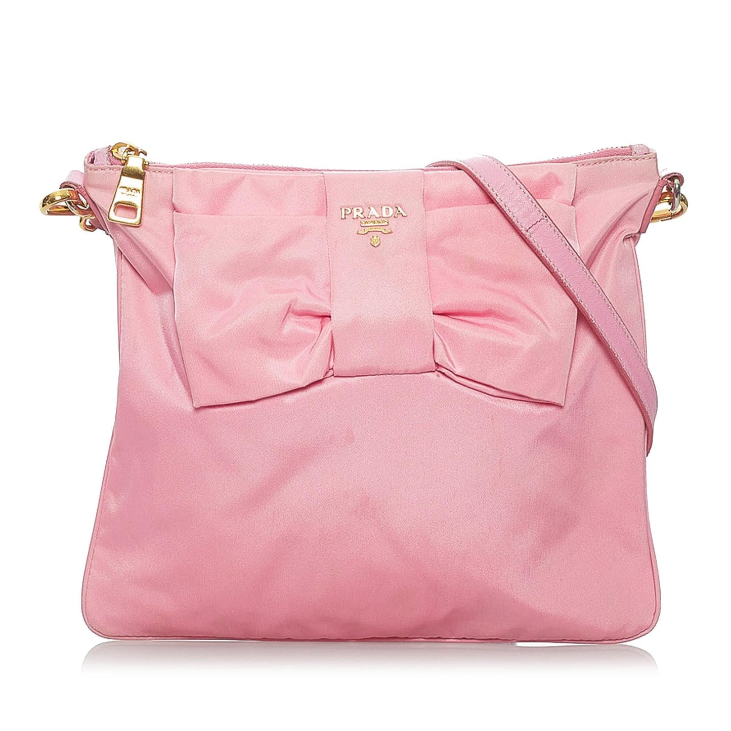 Prada Fiocco Bow Tessuto Crossbody Bag - Rovelle Bags
