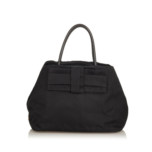 Prada Fiocco Bow Tessuto Tote Bag Style 6 - Rovelle Bags