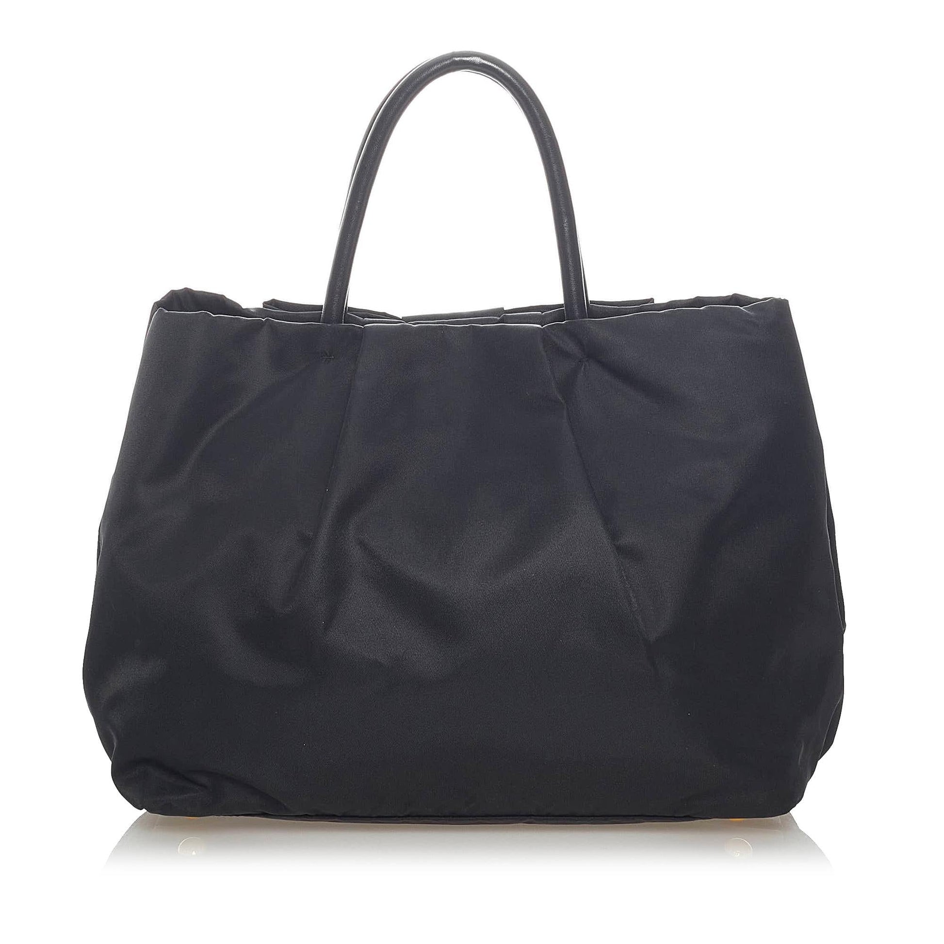 Prada Fiocco Bow Tessuto Tote Bag Style 2 - Rovelle Bags