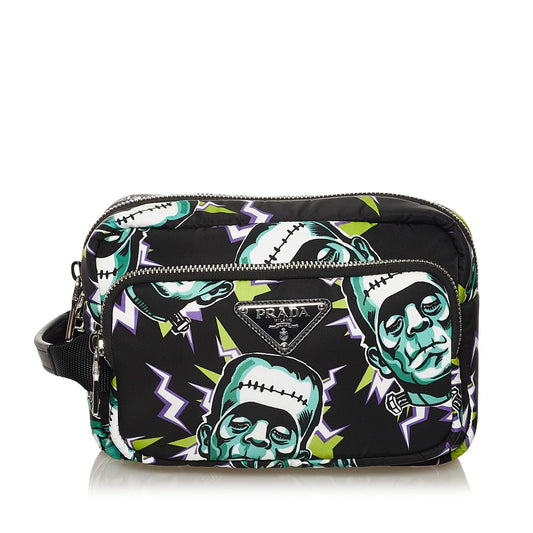 Prada Frankenstein Harness Belt Bag Printed Tessuto - Rovelle Bags