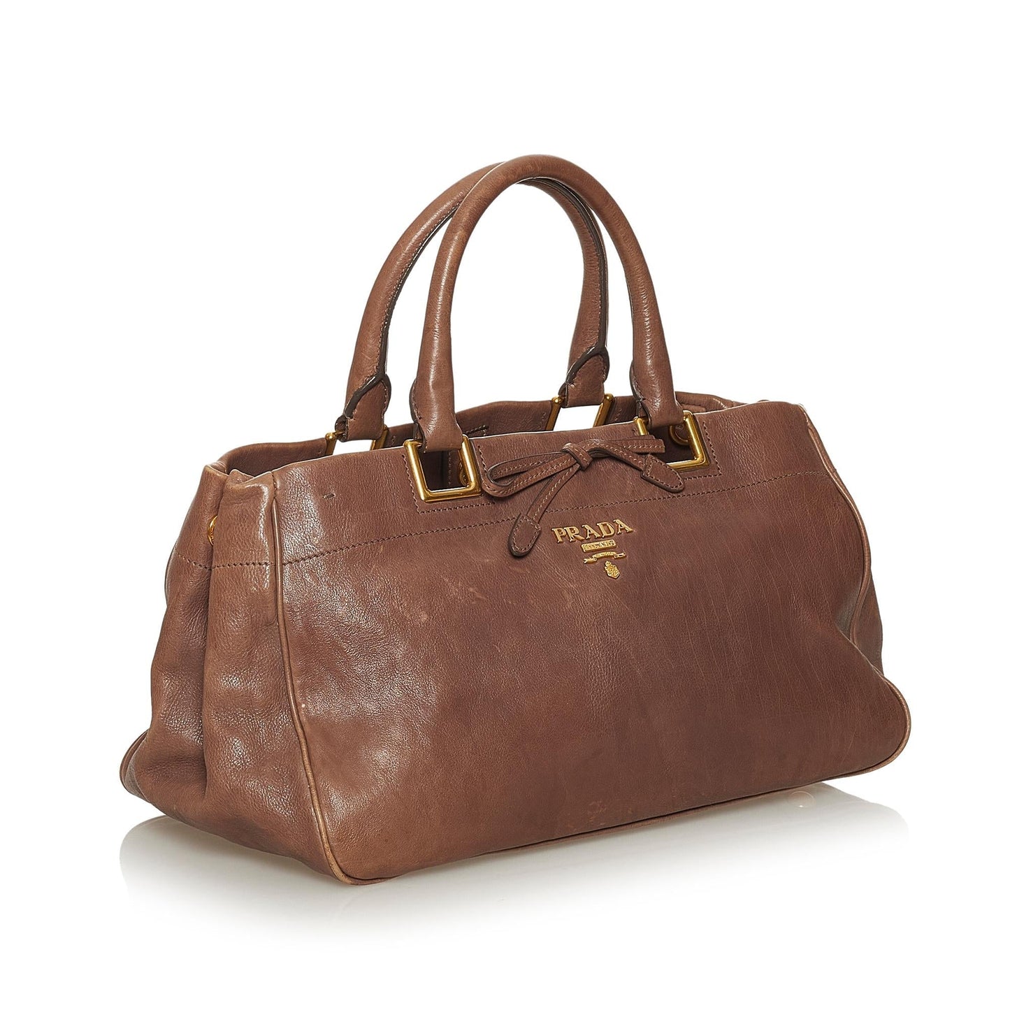 Prada Glace Calf Leather Satchel Style 3 - Rovelle Bags