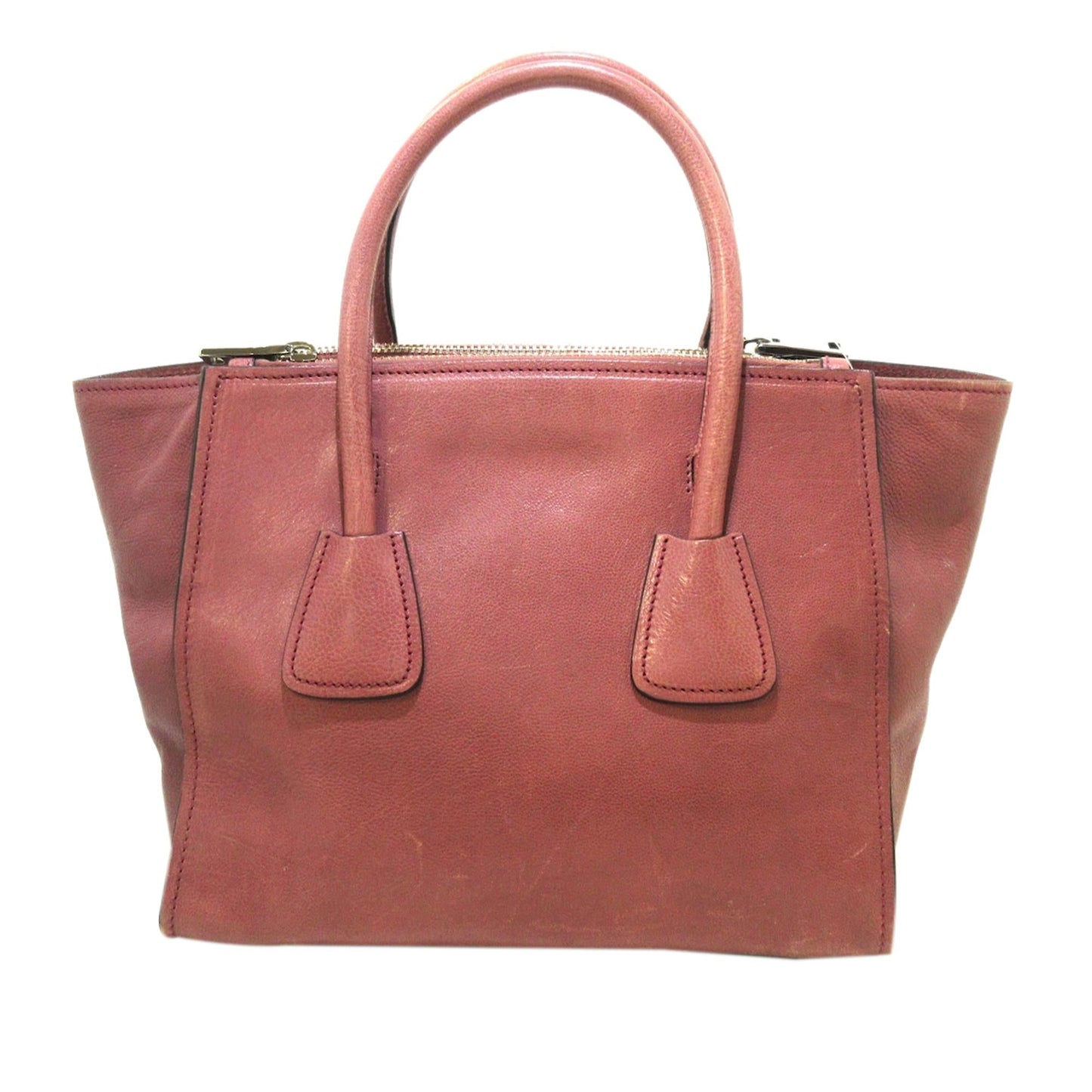 Prada Glace Calf Twin Pocket Leather Handbag Style 2 - Rovelle Bags