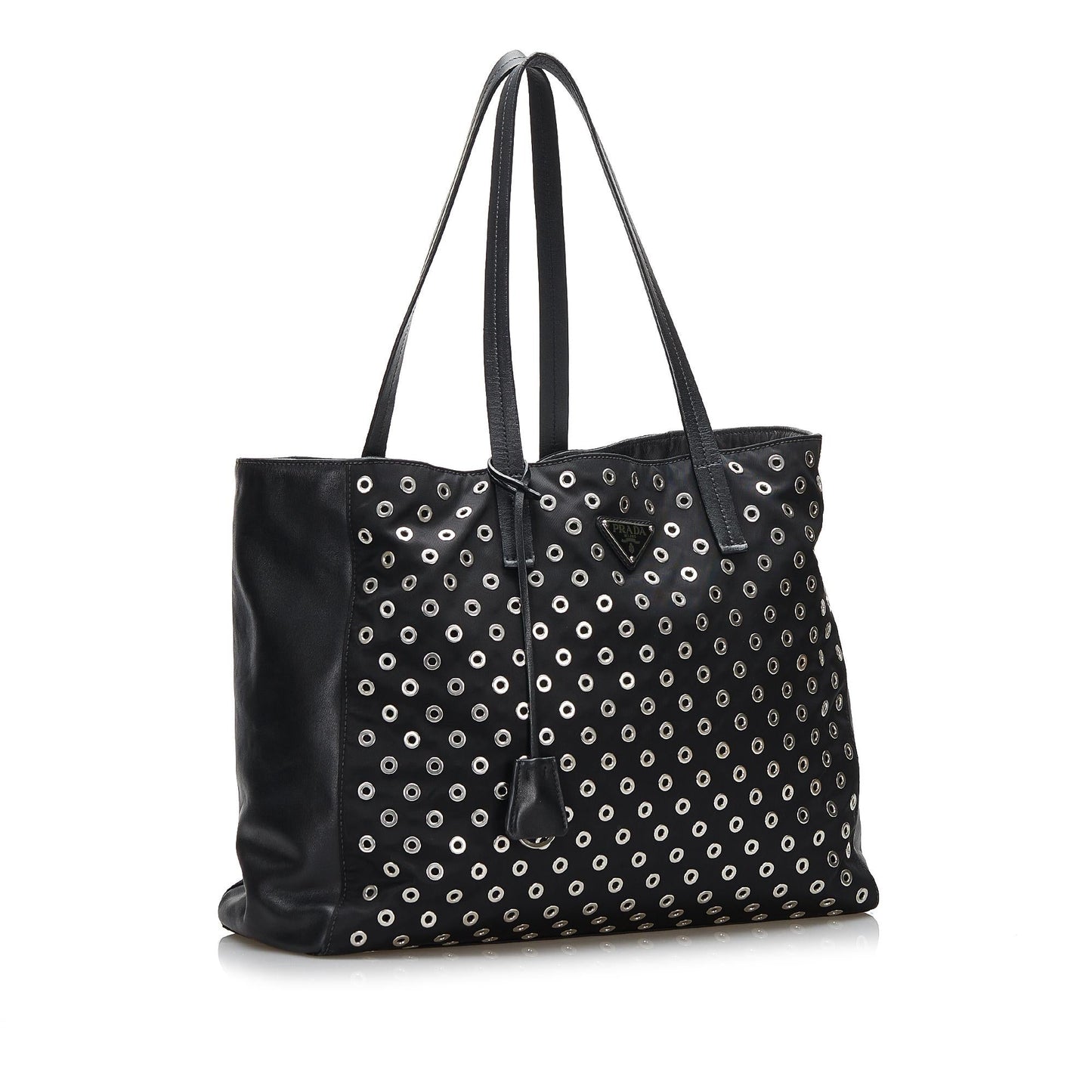 Prada Grommet Tessuto Tote - Rovelle Bags