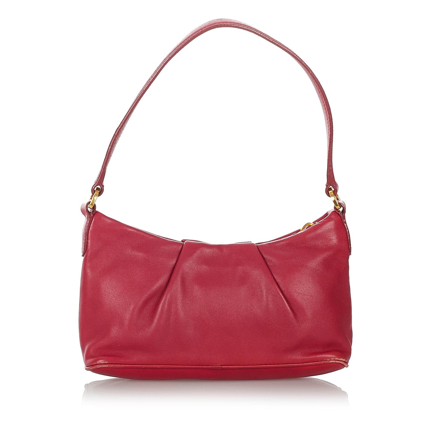 Prada Leather Baguette Handbag Style 4 - Rovelle Bags