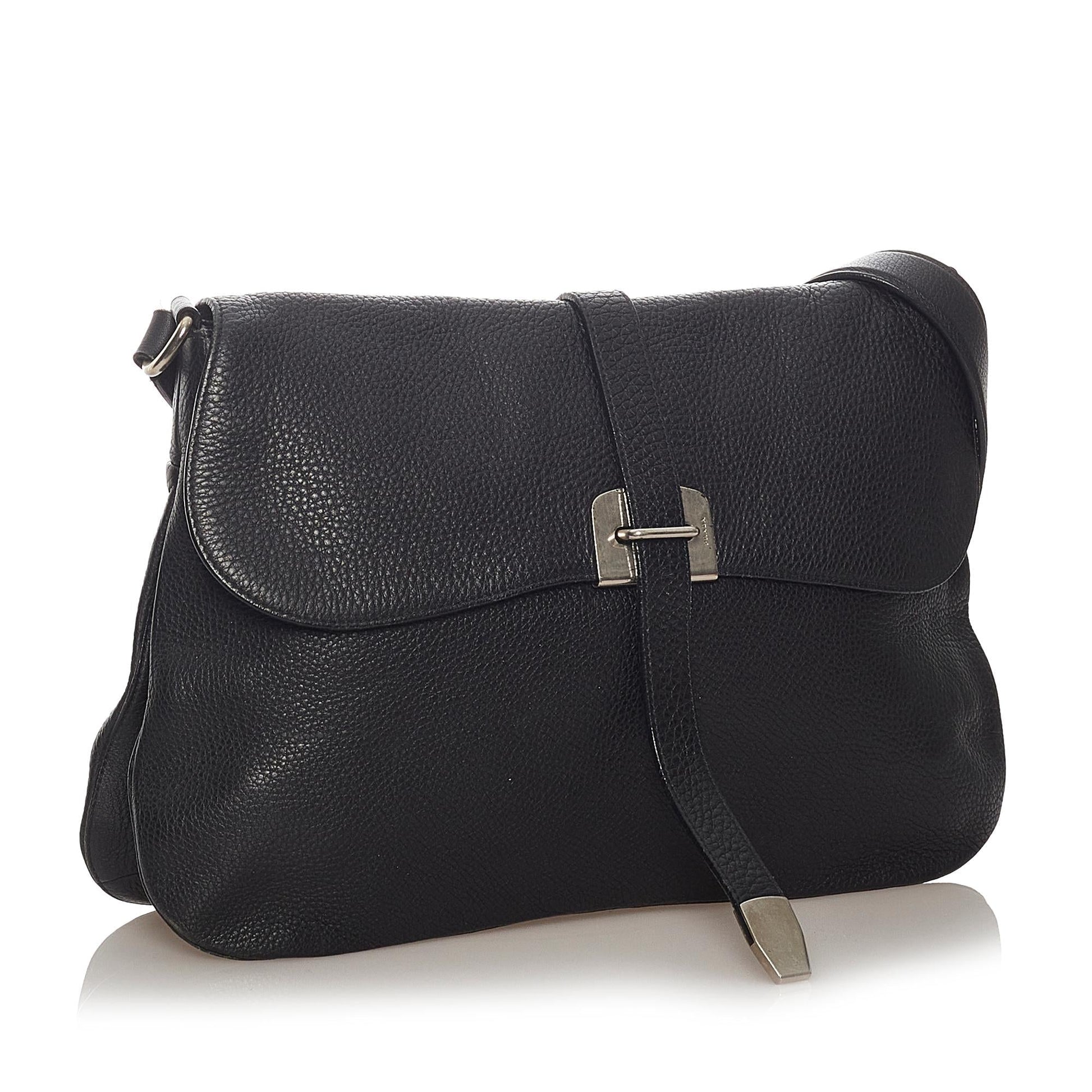 Prada Leather Crossbody Handbag Style 6 - Rovelle Bags
