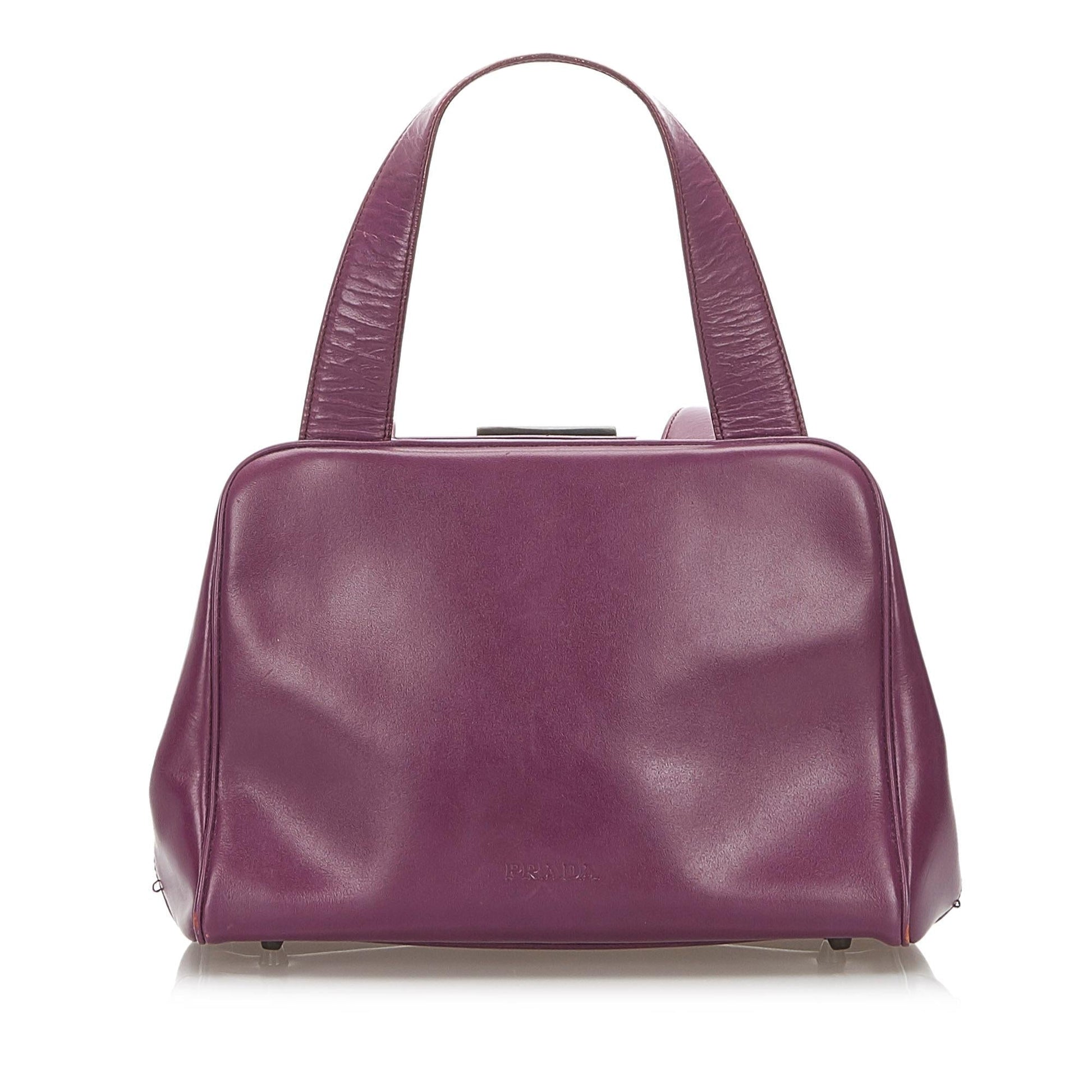 Prada Leather Handbag Style 19 - Rovelle Bags