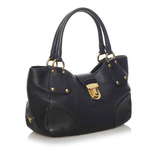 Prada Leather Handbag Style 16 - Rovelle Bags