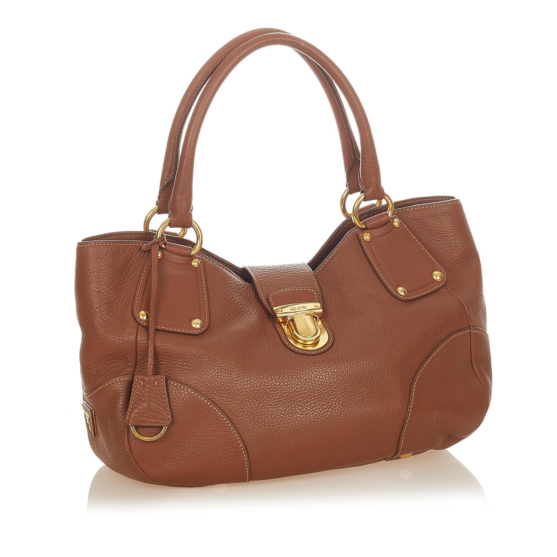 Prada Leather Handbag Style 12 - Rovelle Bags