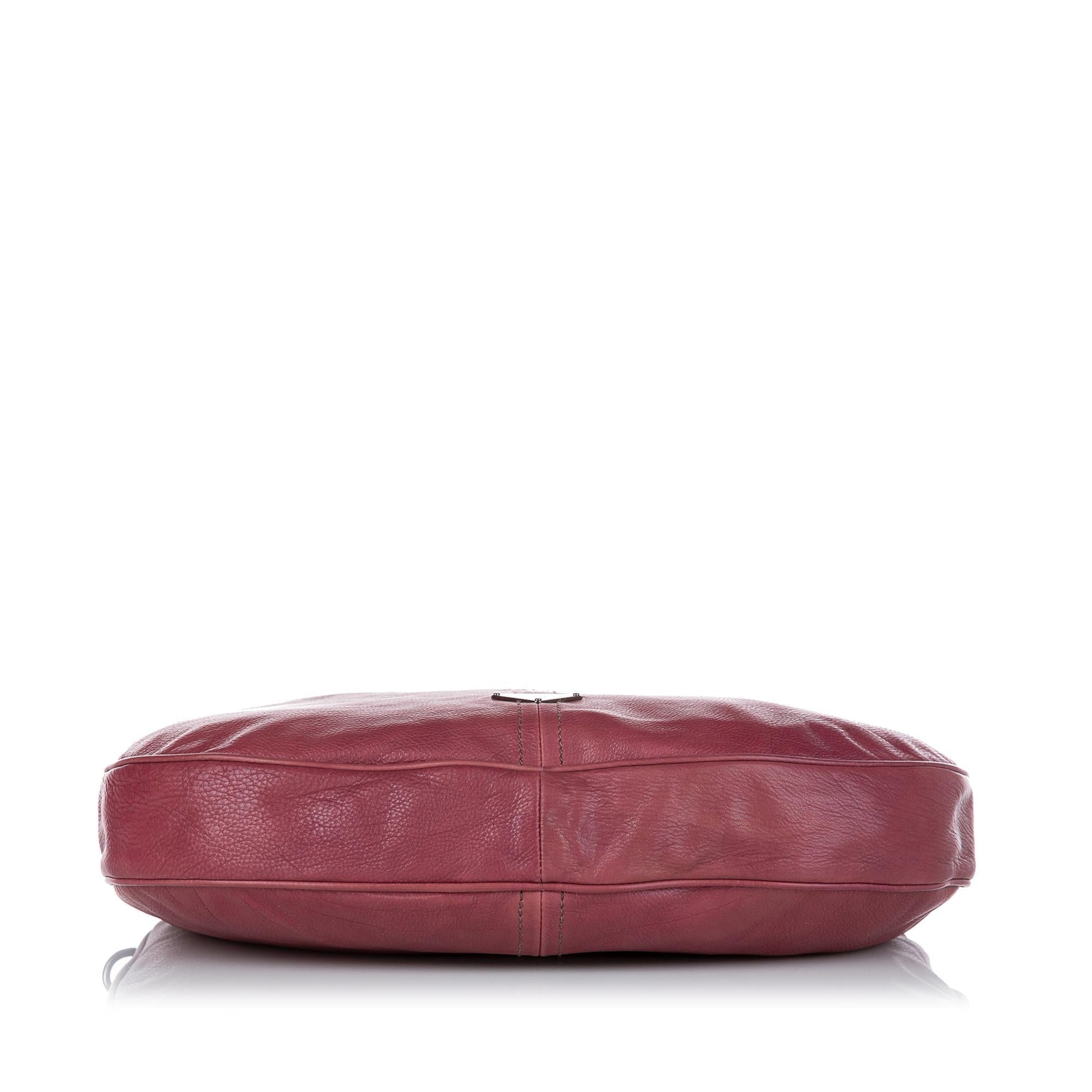 Prada Leather Hobo Bag Handbag - Rovelle Bags