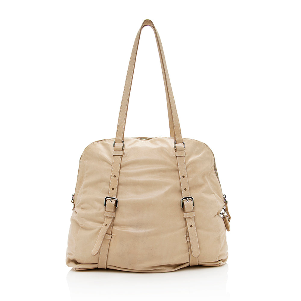 Prada Leather New Look Tote - Rovelle Bags