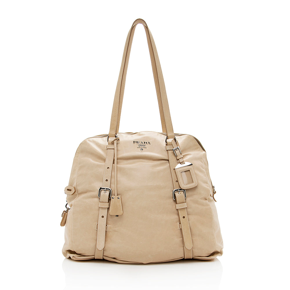 Prada Leather New Look Tote - Rovelle Bags
