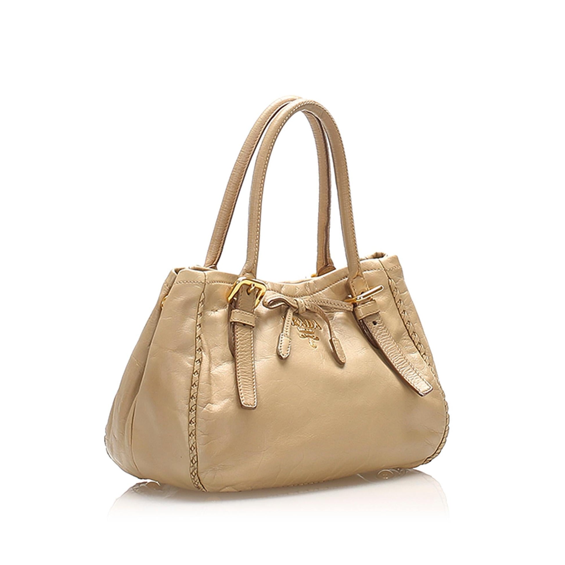 Prada Leather Satchel Style 2 - Rovelle Bags