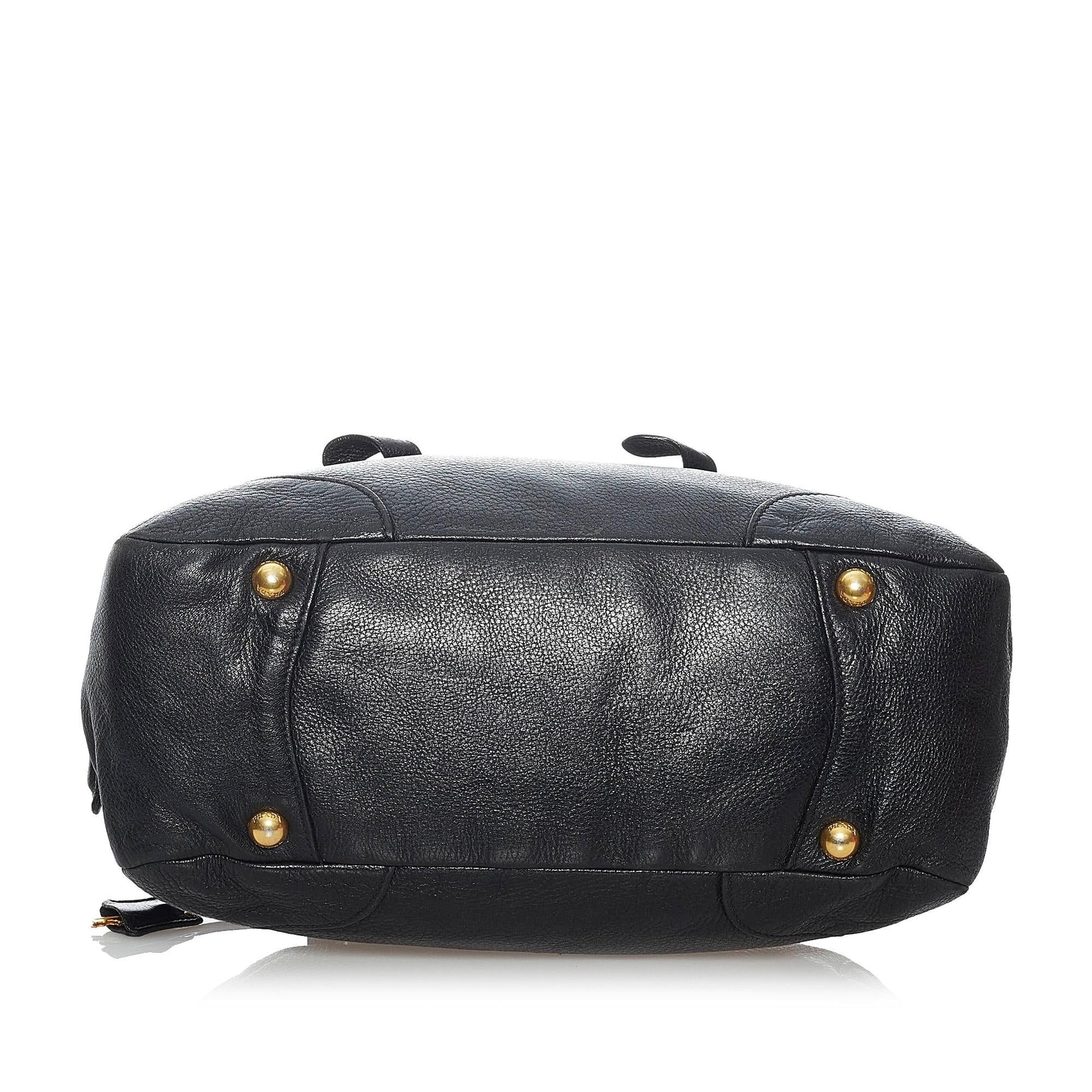 Prada Leather Satchel Style 8 - Rovelle Bags