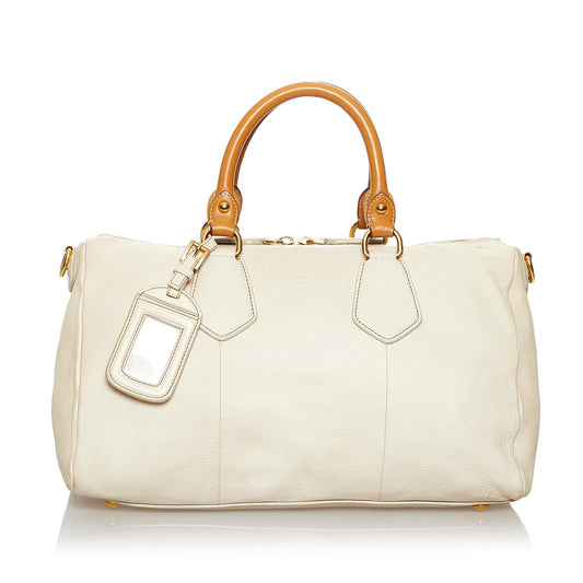 Prada Leather Satchel Style 7 - Rovelle Bags