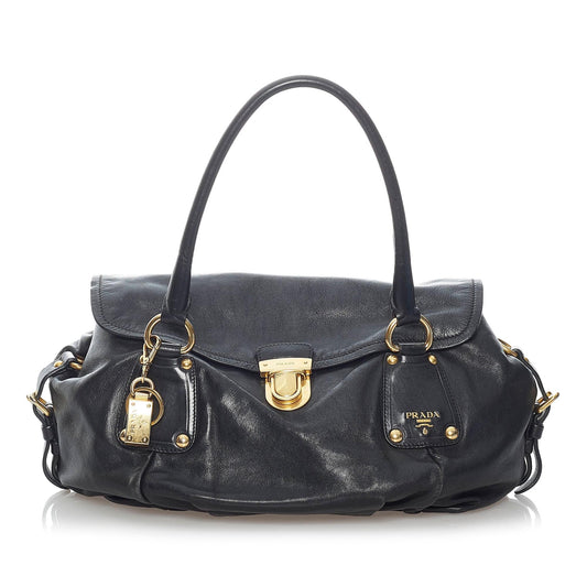 Prada Leather Satchel Style 6 - Rovelle Bags