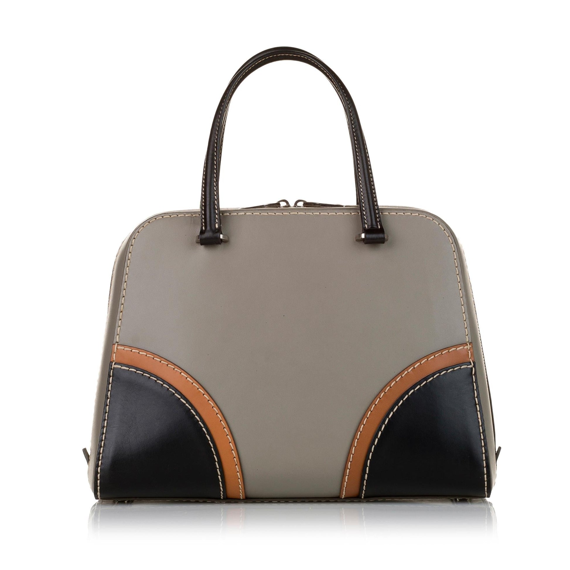 Prada Leather Satchel - Rovelle Bags