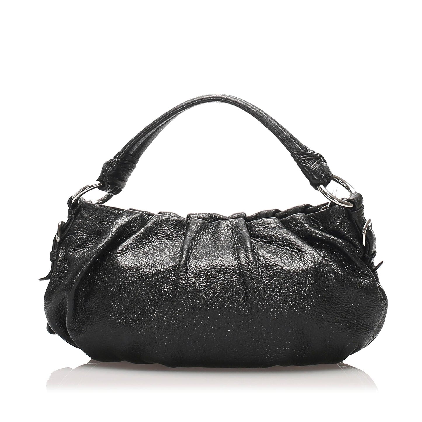 Prada Leather Shoulder Handbag Style 45 - Rovelle Bags