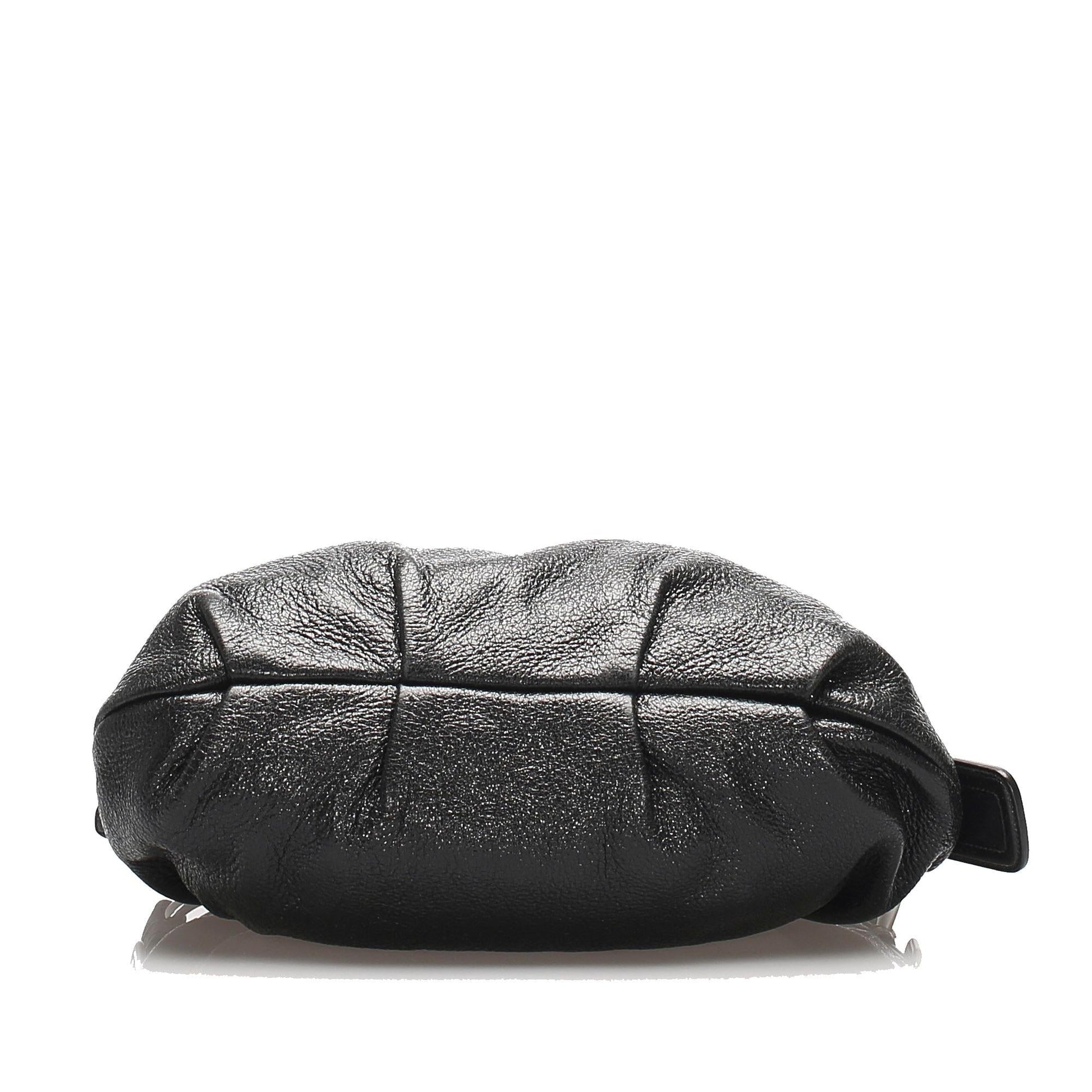 Prada Leather Shoulder Handbag Style 45 - Rovelle Bags