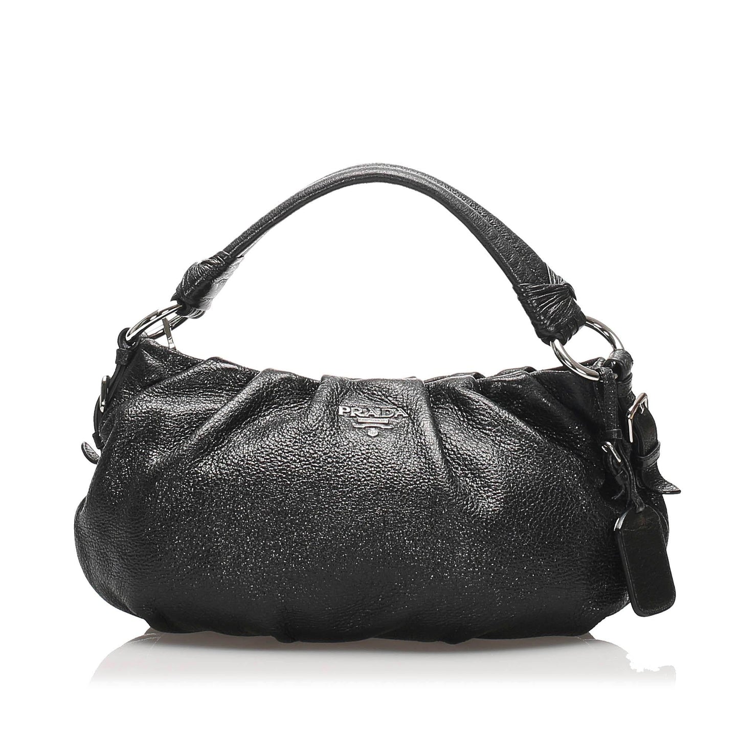 Prada Leather Shoulder Handbag Style 45 - Rovelle Bags