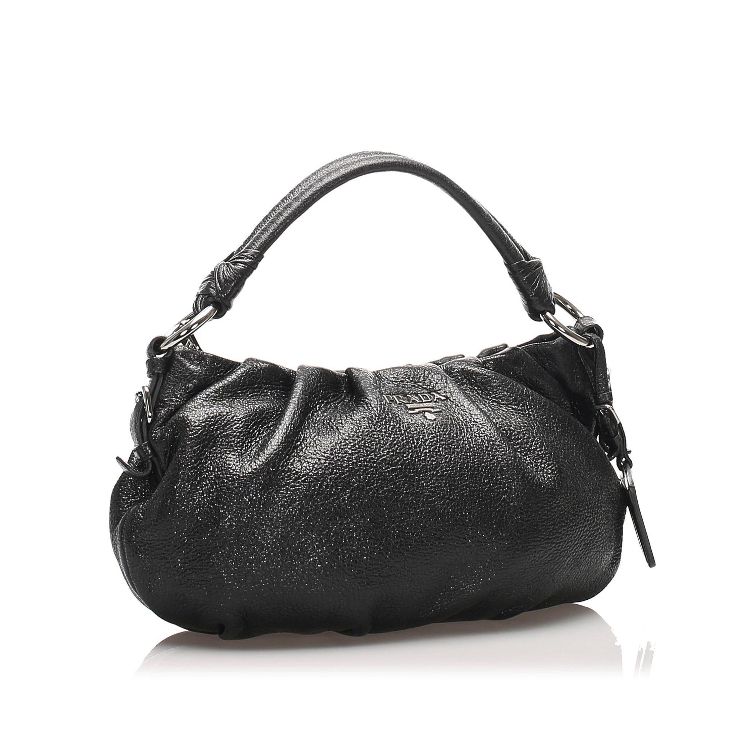 Prada Leather Shoulder Handbag Style 45 - Rovelle Bags