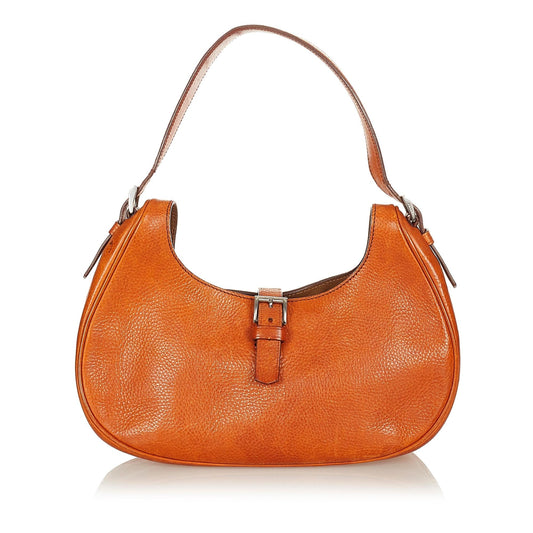 Prada Leather Shoulder Handbag Style 47 - Rovelle Bags