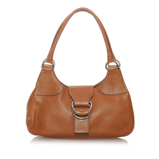 Prada Leather Shoulder Handbag Style 41 - Rovelle Bags