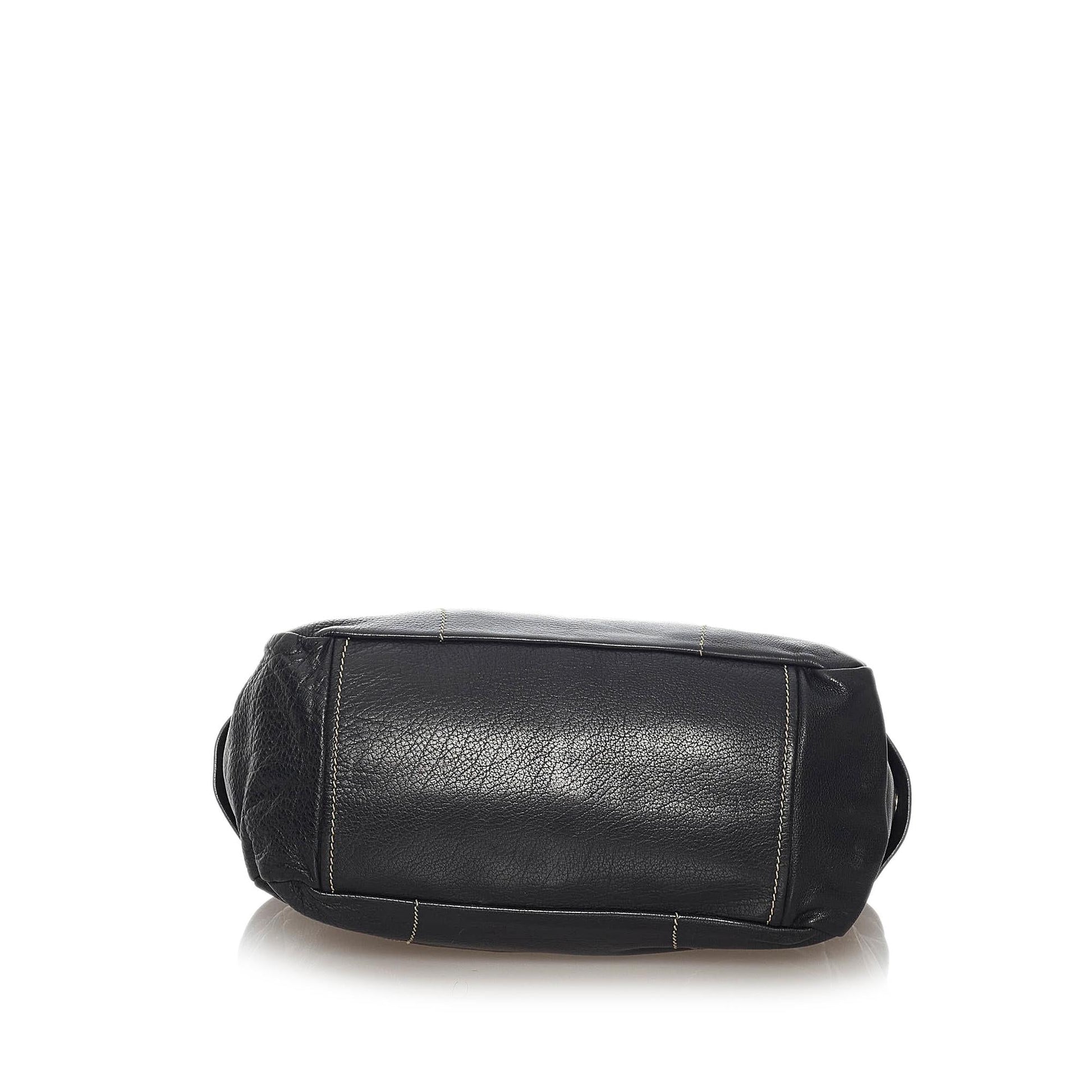 Prada Leather Shoulder Handbag Style 36 - Rovelle Bags