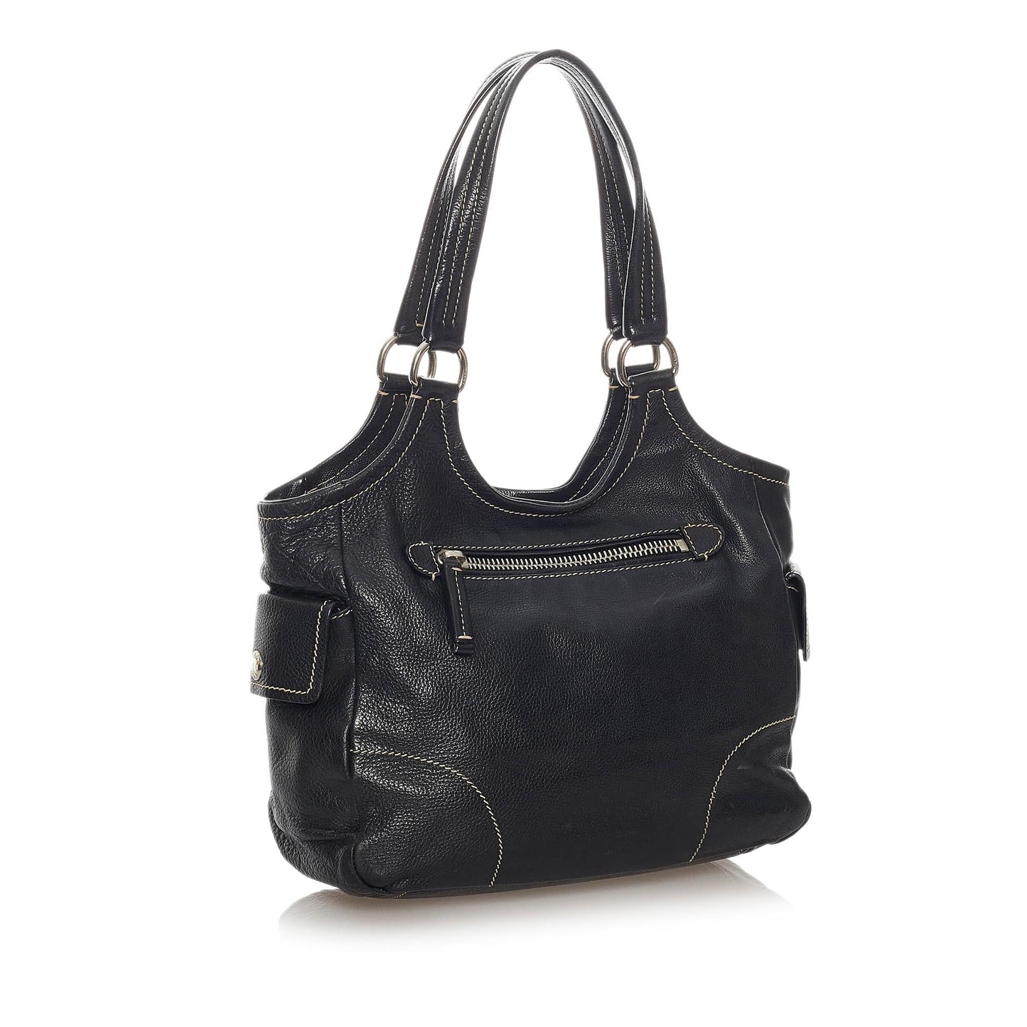 Prada Leather Shoulder Handbag Style 36 - Rovelle Bags