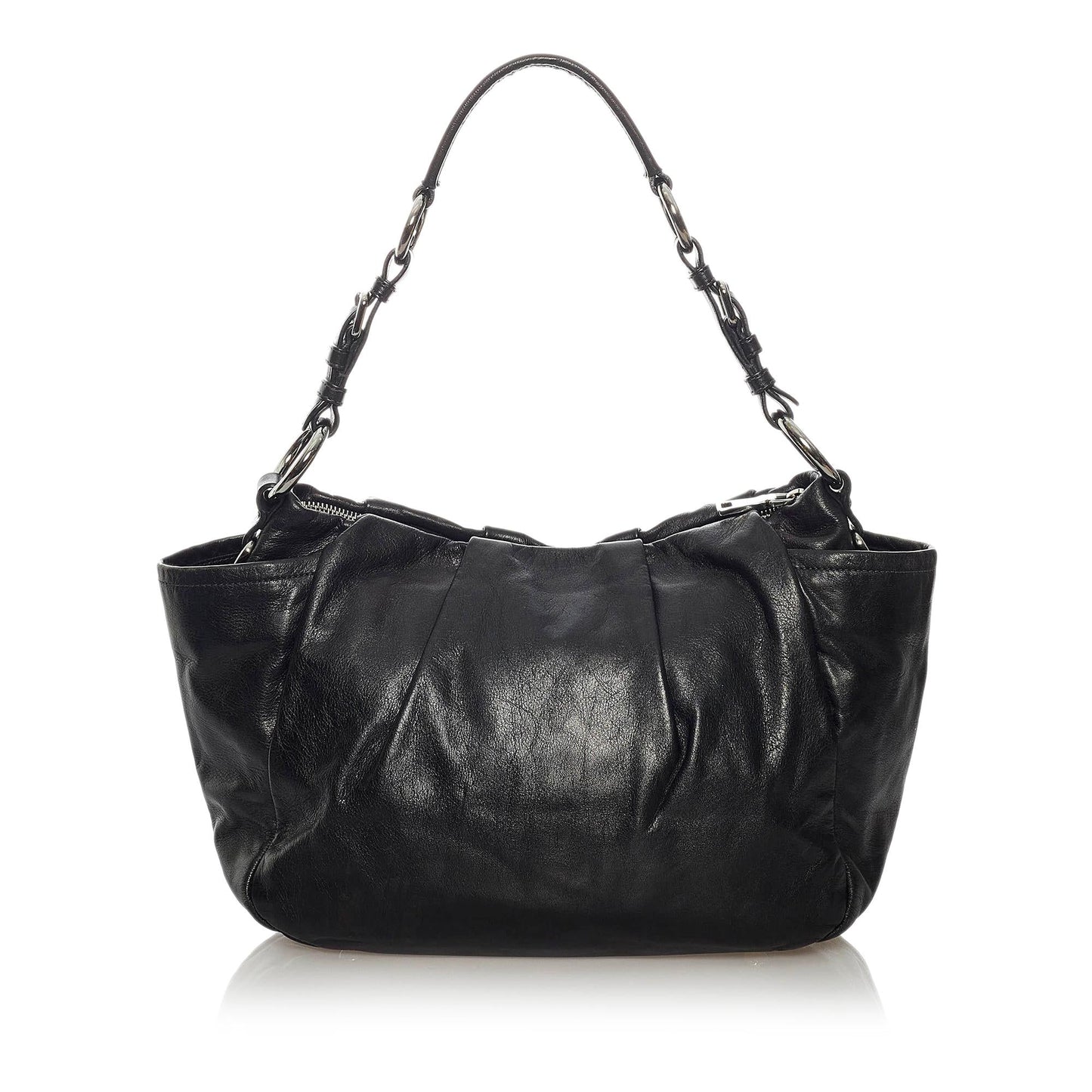 Prada Leather Shoulder Handbag Style 35 - Rovelle Bags