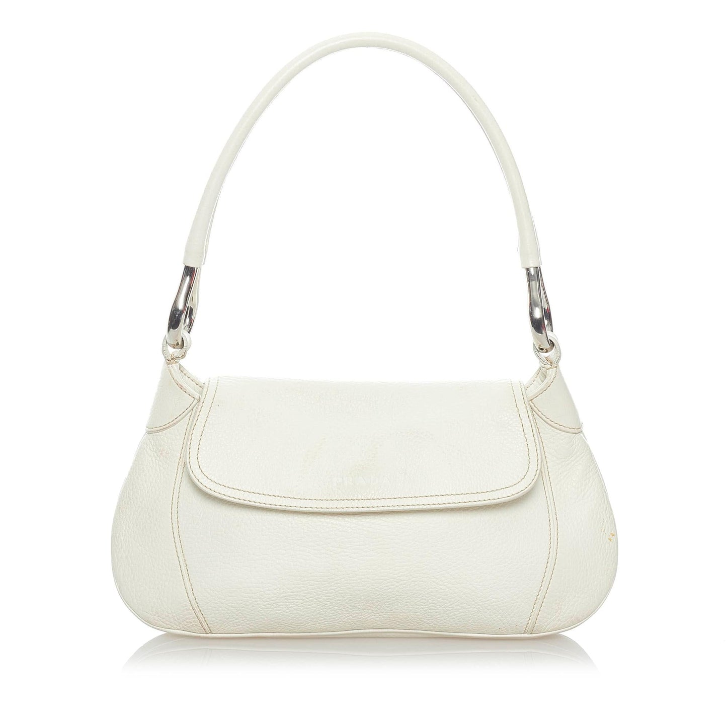 Prada Leather Shoulder Handbag Style 22 - Rovelle Bags