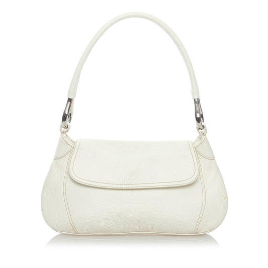 Prada Leather Shoulder Handbag Style 22 - Rovelle Bags