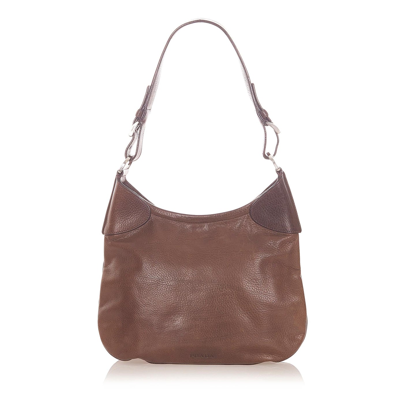 Prada Leather Shoulder Handbag Style 21 - Rovelle Bags