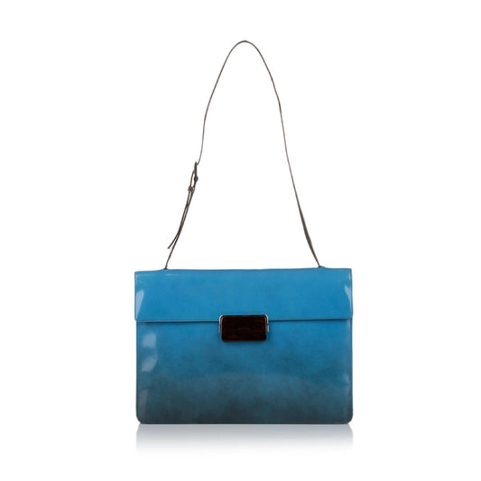 Prada Leather Shoulder Handbag Style 20 - Rovelle Bags