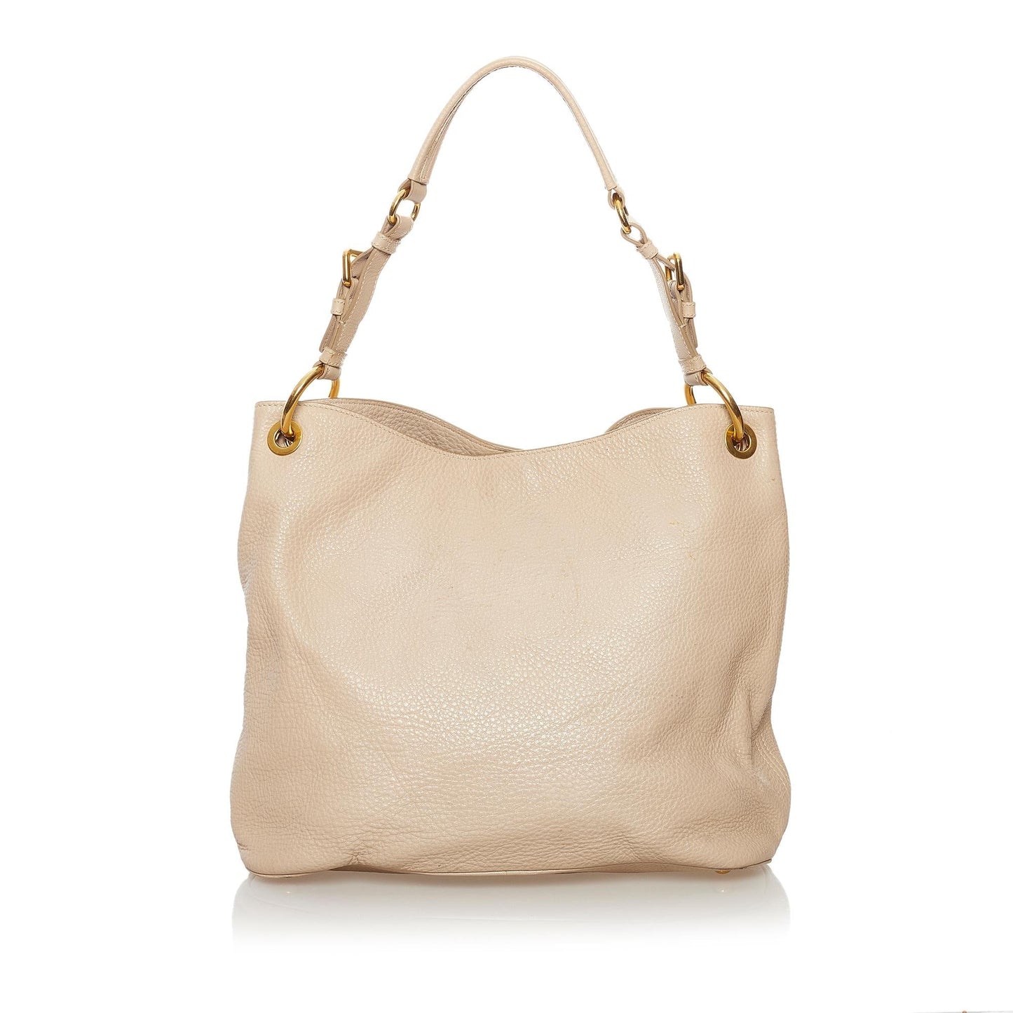 Prada Leather Shoulder Handbag Style 17 - Rovelle Bags