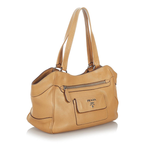 Prada Leather Shoulder Handbag Style 13 - Rovelle Bags