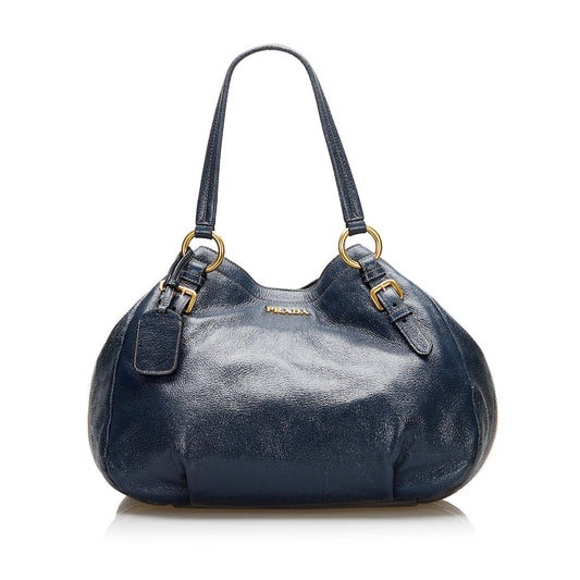 Prada Leather Shoulder Handbag Style 8 - Rovelle Bags