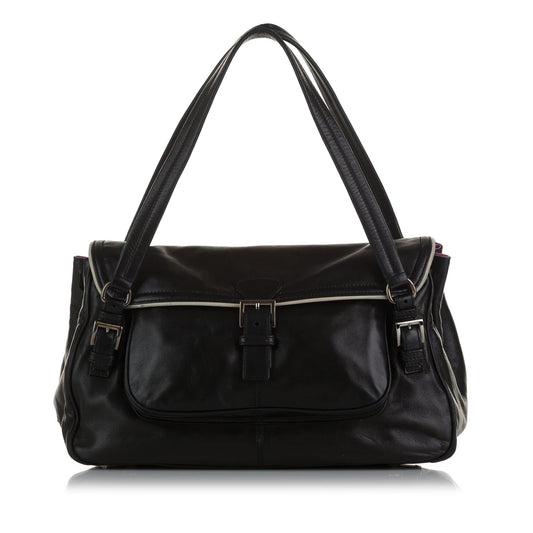 Prada Leather Shoulder Handbag Style 2 - Rovelle Bags