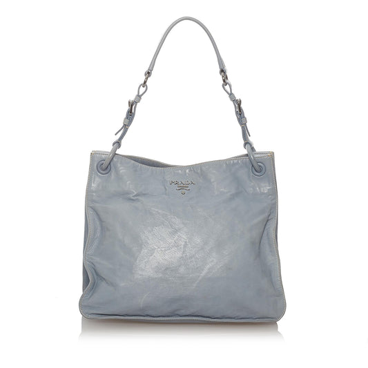 Prada Leather Tote Handbag Style 16 - Rovelle Bags