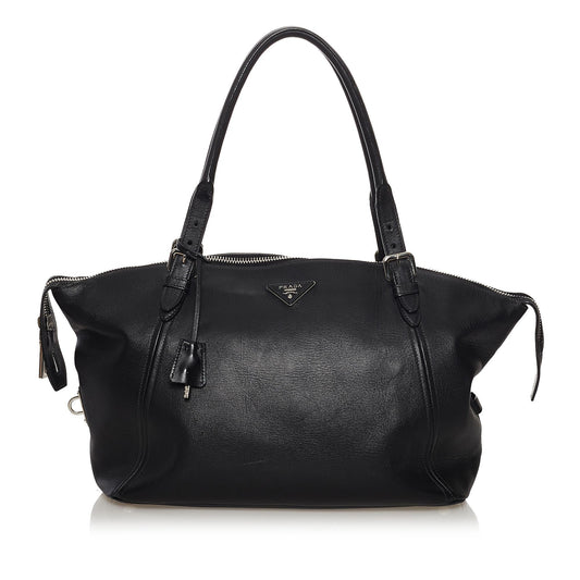 Prada Leather Tote Handbag Style 13 - Rovelle Bags