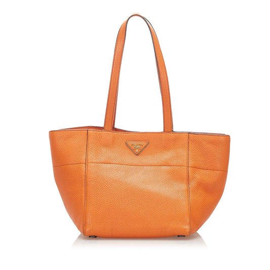 Prada Leather Tote Handbag Style 12 - Rovelle Bags